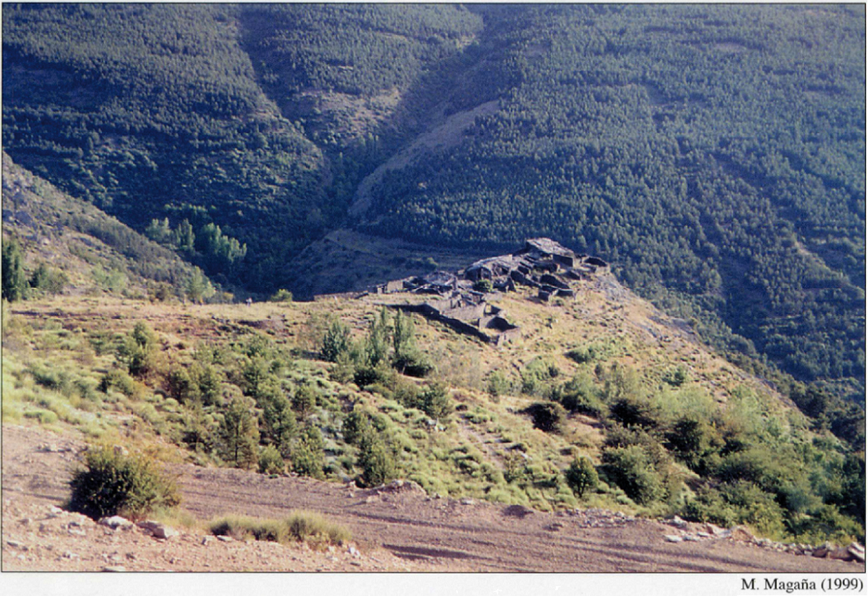 Poblado de Los Carrascos en el Barranco de las Morcillas (Bacares) 1999