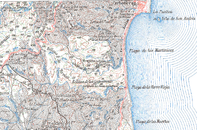 Mapa Topogrfico Nacional. Hoja n 1046. Escala 1:50.000 (1956)
