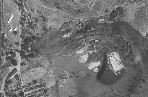 Detalle del lavadero-fundicin de Cerro Muriano, septiembre de 1962. Fondo CETFA, propiedad del IECA