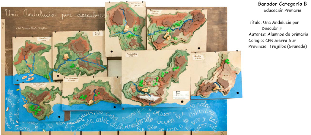 6� edici�n del concurso "Andaluc�a en un mapa"