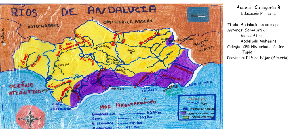 6� edici�n del concurso "Andaluc�a en un mapa"
