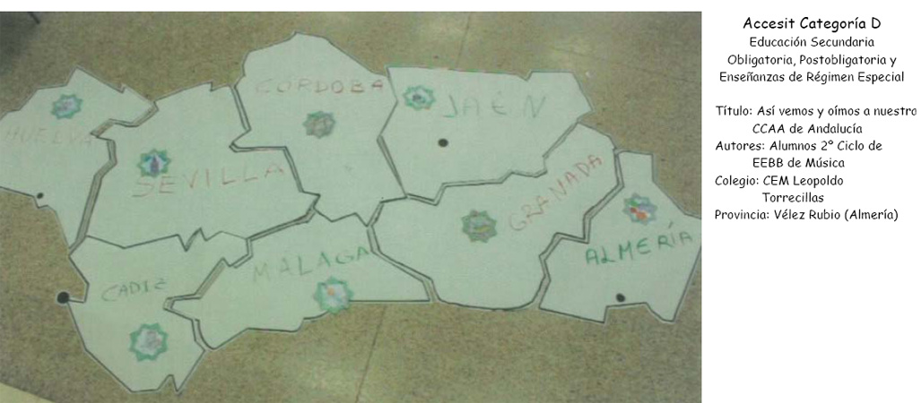 6� edici�n del concurso "Andaluc�a en un mapa"