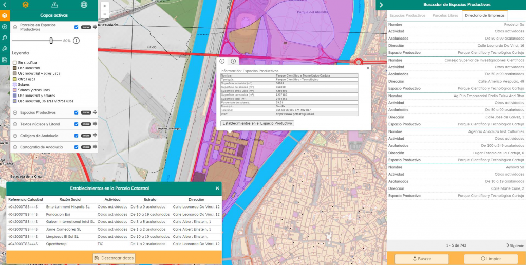 IECA / Junta de Andalucía » visor