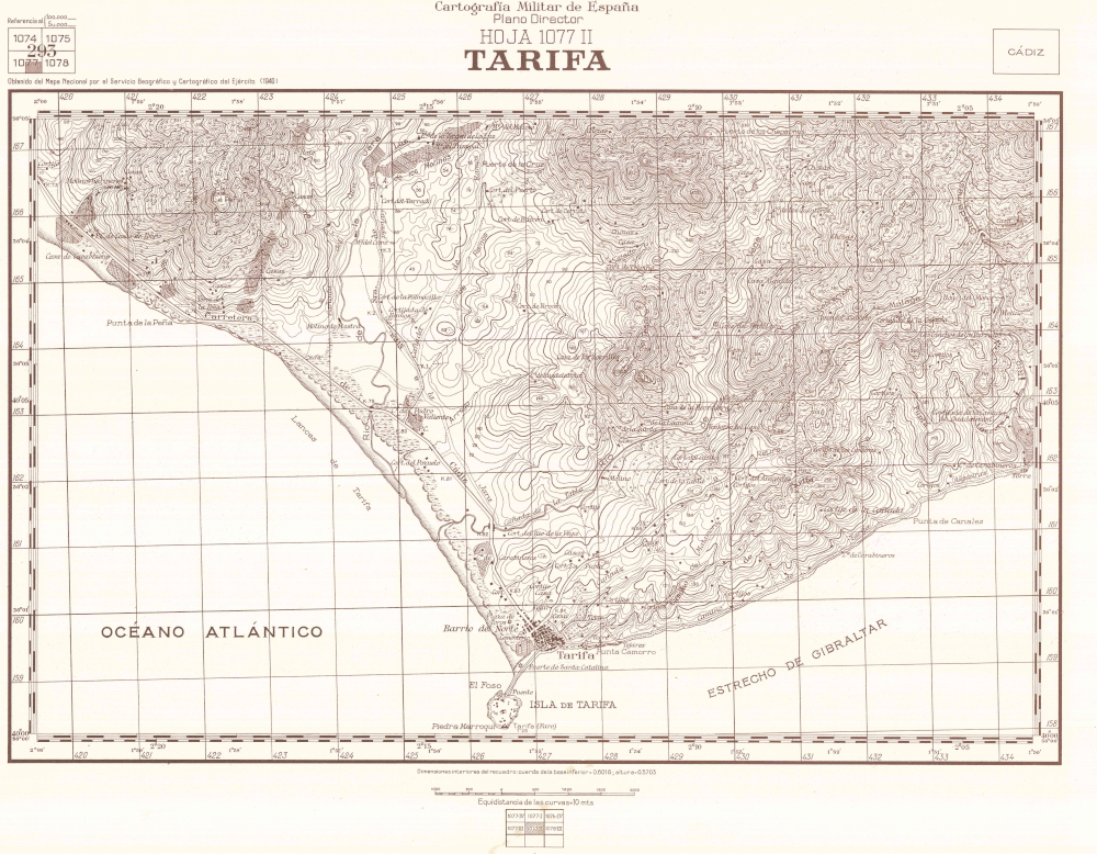 Tarifa. 1940