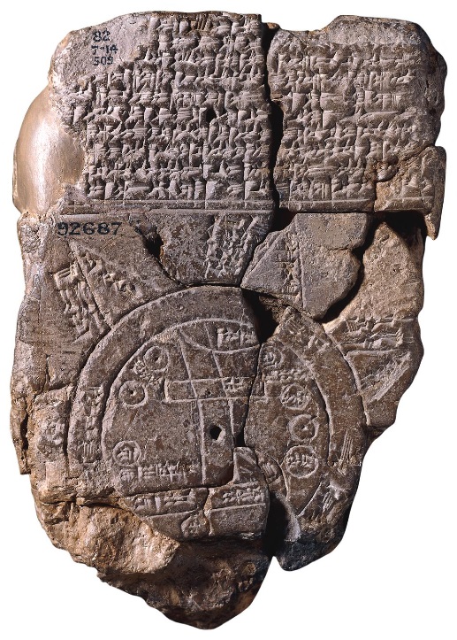 Mapa del mundo babilónico