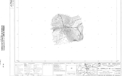 El Cerrillo de la Cañada. Rute. Cartografía Urbana de Andalucía. Escala 1:2000. 1997