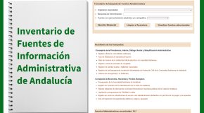 Imagen representativa del inventario de fuentes de información administrativa de Andalucía