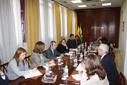 Reunión entre el Instituto de Estadística de Andalucía y  el Consejo Andaluz de Cámaras