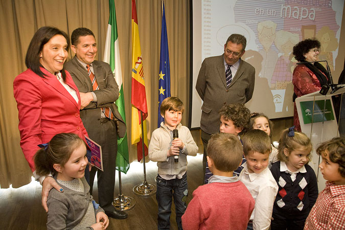 Entrega de premios del 6º Concurso Escolar "Andalucía en un mapa"